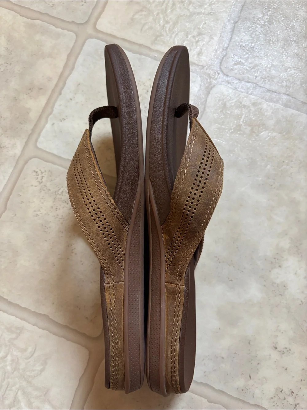 Mens Sz 9 REEF Cushion Phantom Water Friendly Flip Flop Anatomic Contouring